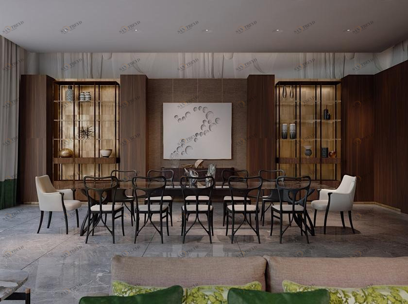 Bellotti Ezio Стол из массива ясеня со стеклянной столешницей Gea 2018-55