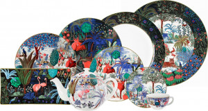 10663641 Gien Сервиз чайно-столовый Gien Дворцовый сад на 6 персон 33 предмета, фаянс Фаянс