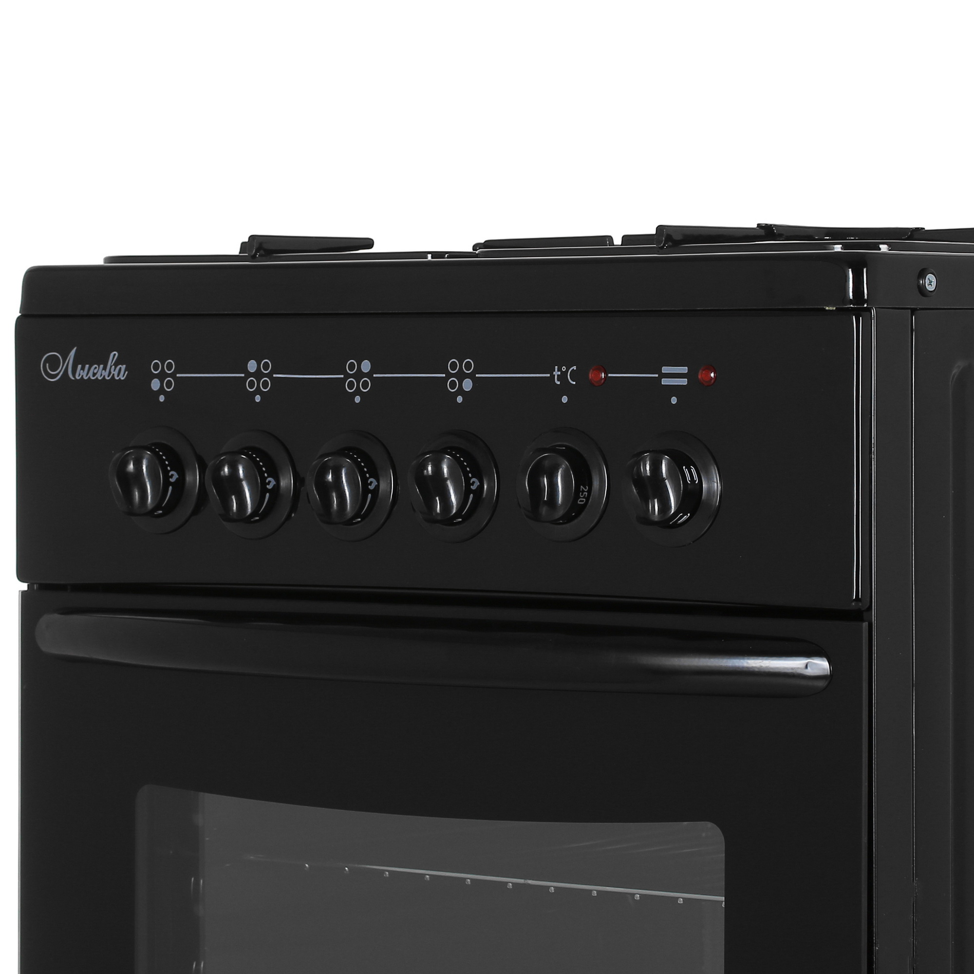 8141010 Комбинированная плита Лысьва ЭГ 401 МС-2у черный STDN-0106035 - Вид №3