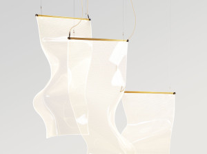 Акриловый светодиодный подвесной светильник ручной работы