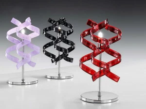 Metal Lux Настольная лампа с кристаллами прямого света Astro