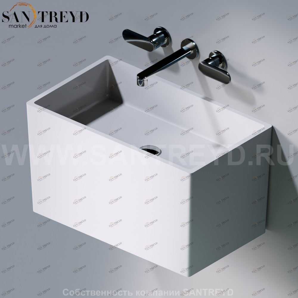 L111.117 Подвесная раковина настенная овальная A. e T. Italia TOWER серая AeT ITALIA L111.130