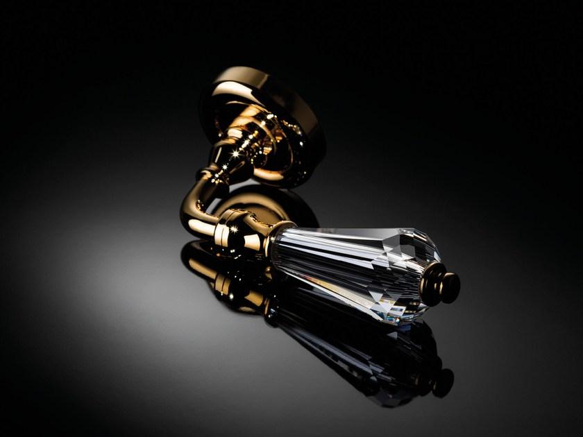 LINEA CALI' Ручка из хромированной латуни с кристаллами swarovski® на розе с замком Veronica sun-id-1394477 - Вид №1