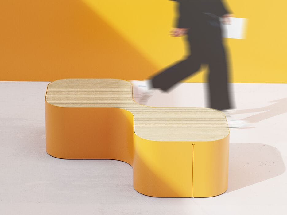 Скамейка с 2 модулями для сидения DIMCAR PINCH ARCH-00090979 - Вид №1