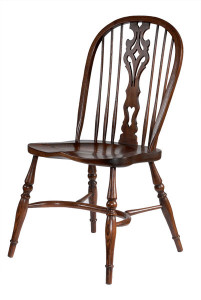 G033 Стул с грузинской спинкой ijlbrown