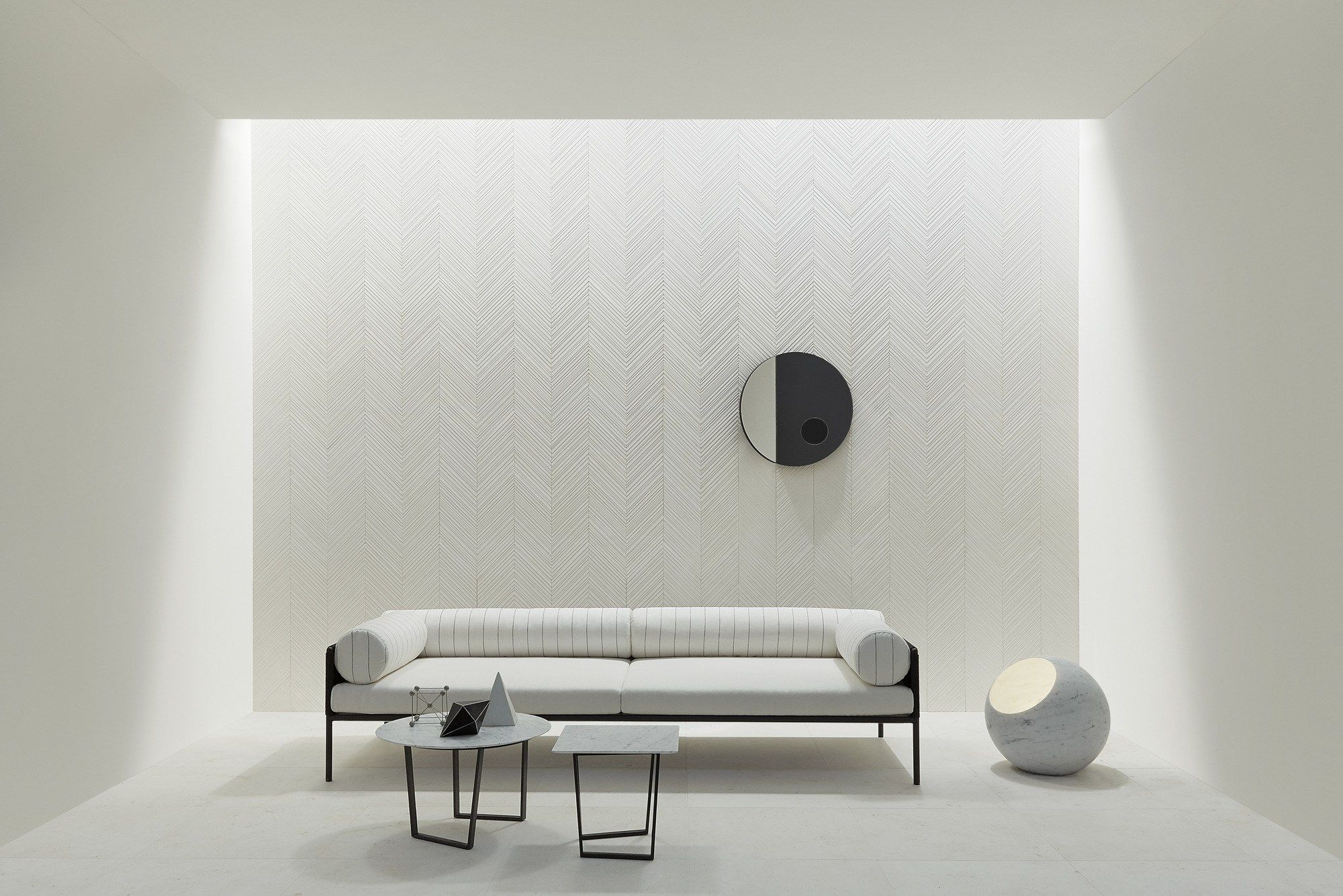 Торшер из каррарского мрамора Salvatori Уран ARCH-00019301 - Вид №3