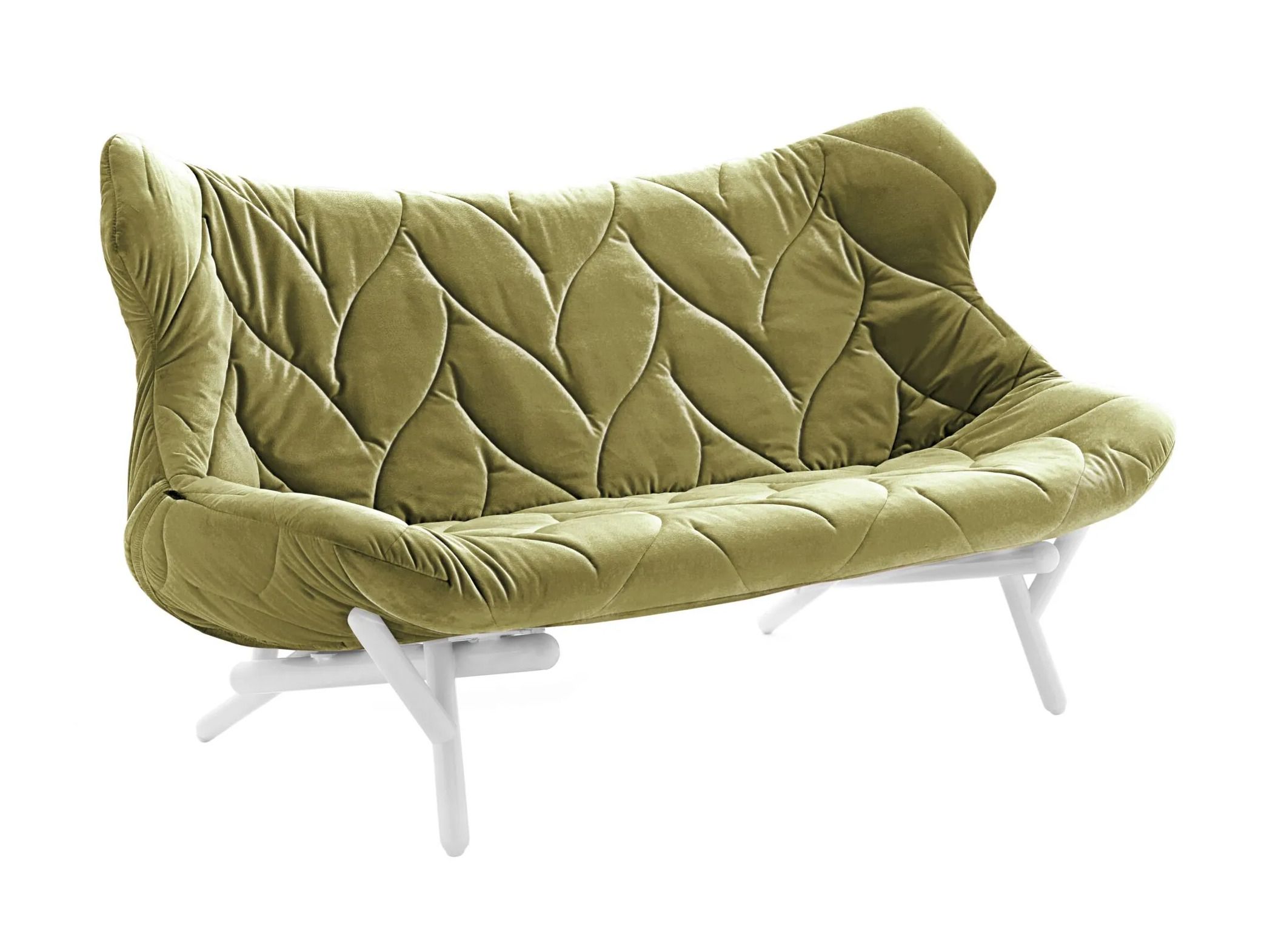 2-местный бархатный диван Kartell FOLIAGE ARCH-00038747 - Вид №5