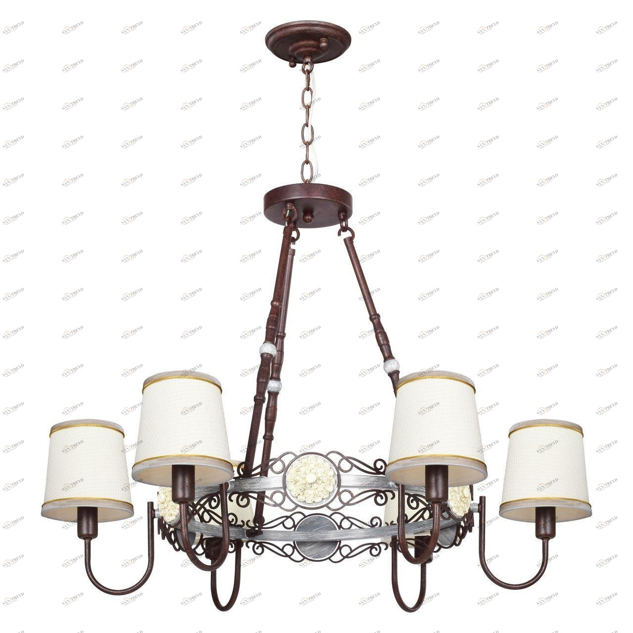 Подвесная люстра Favourite Fiona 2532-6PC FAVOURITE ДИЗАЙНЕРСКИЕ, FIONA 312744 Белый 