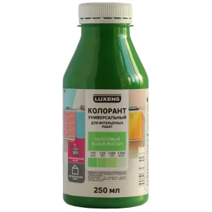 Колорант Luxens 0.25 л цвет салатовый