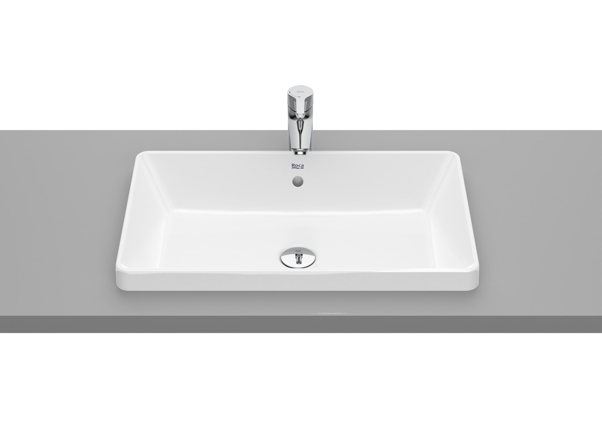 A3270Y8000 SQUARE - Раковина спасти ROCA The Gap 