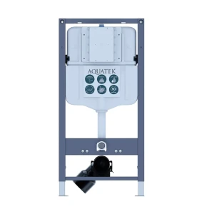 Инсталляция для подвесного унитаза Aquatek Pneumo N49 с пневматическим управлением 89434748