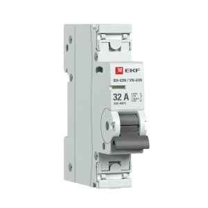Выключатель нагрузки EKF Proxima ВН-63 1P N 32 А