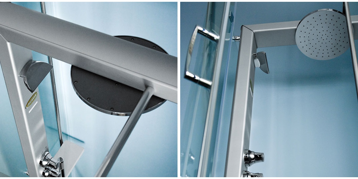 Душевое ограждение с колонной Start Round 9447-10520 Sx Jacuzzi 944710520SX - Вид №1