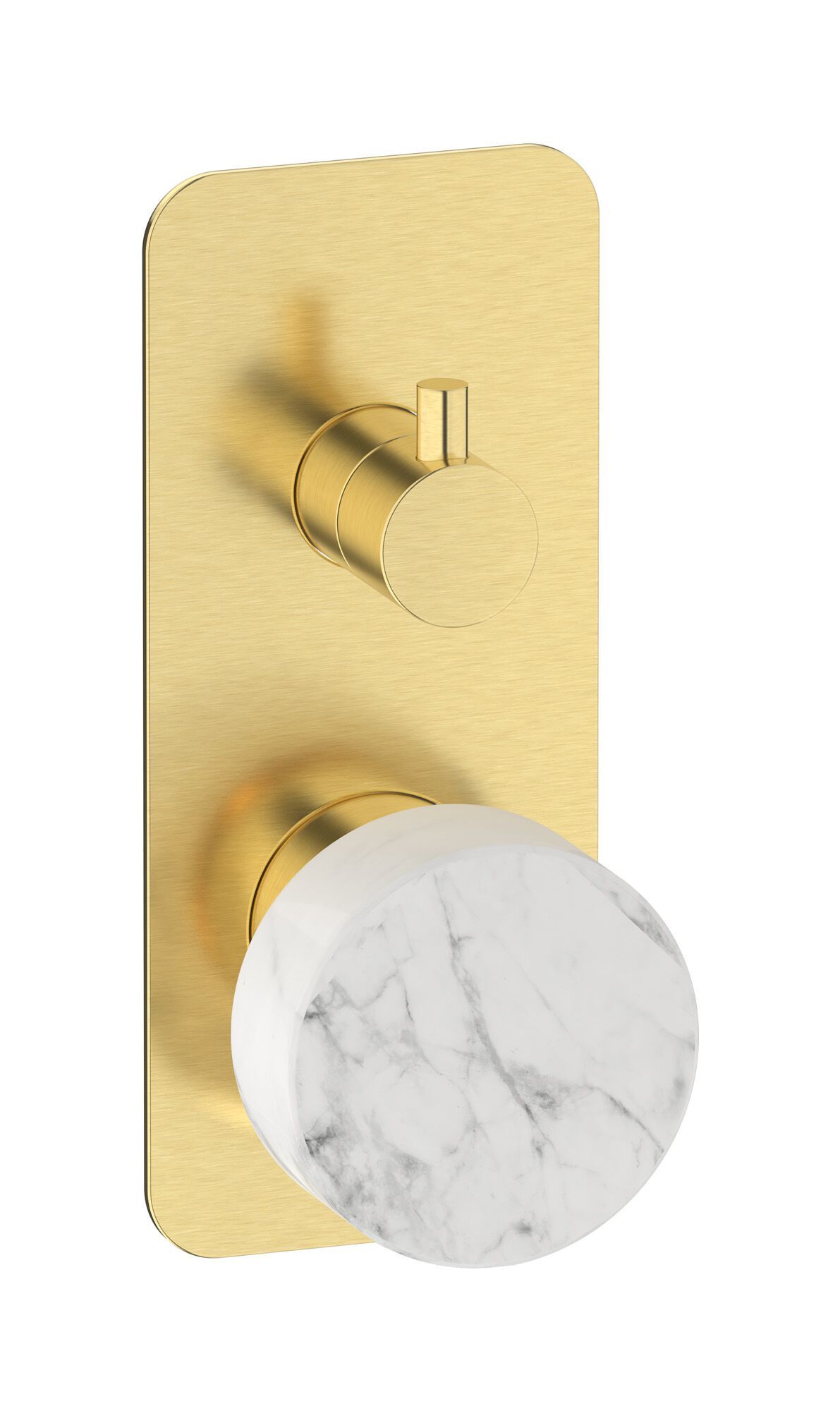 Мраморный встраиваемый смеситель для душа с переключателем IB мрамор + мрамор Elle ARCH-00100073 - Вид №8