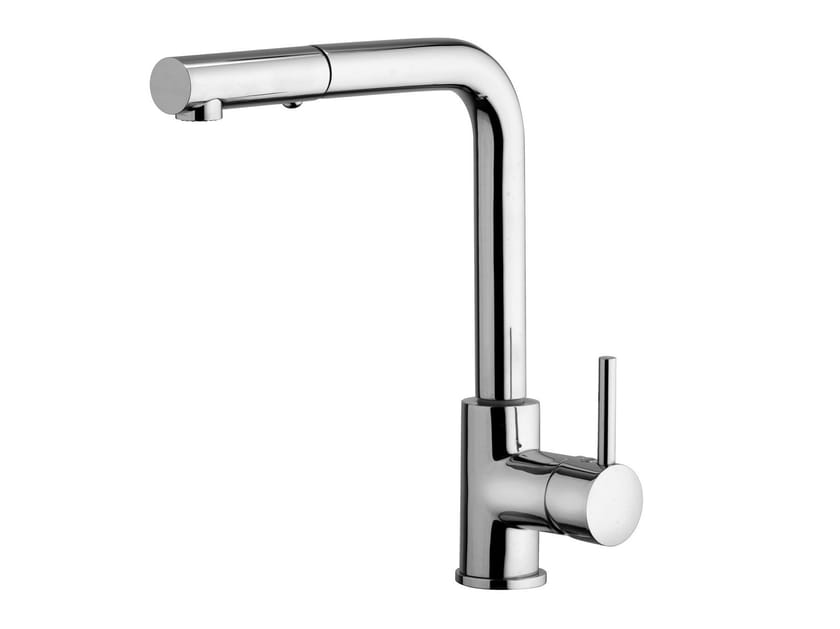 Смеситель для кухни на столешнице со съемным ручным душем Rubinetterie Frattini Pepe XL ARCH-00022895