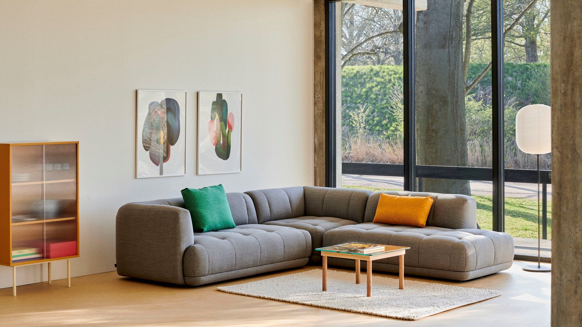 Угловой диван из ткани Hay Quilton ARCH-00108776 - Вид №1