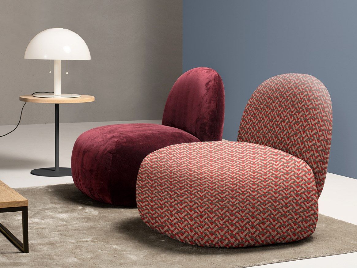 Тканевое вращающееся кресло Quinti Sedute Холм ARCH-00038265 - Вид №6