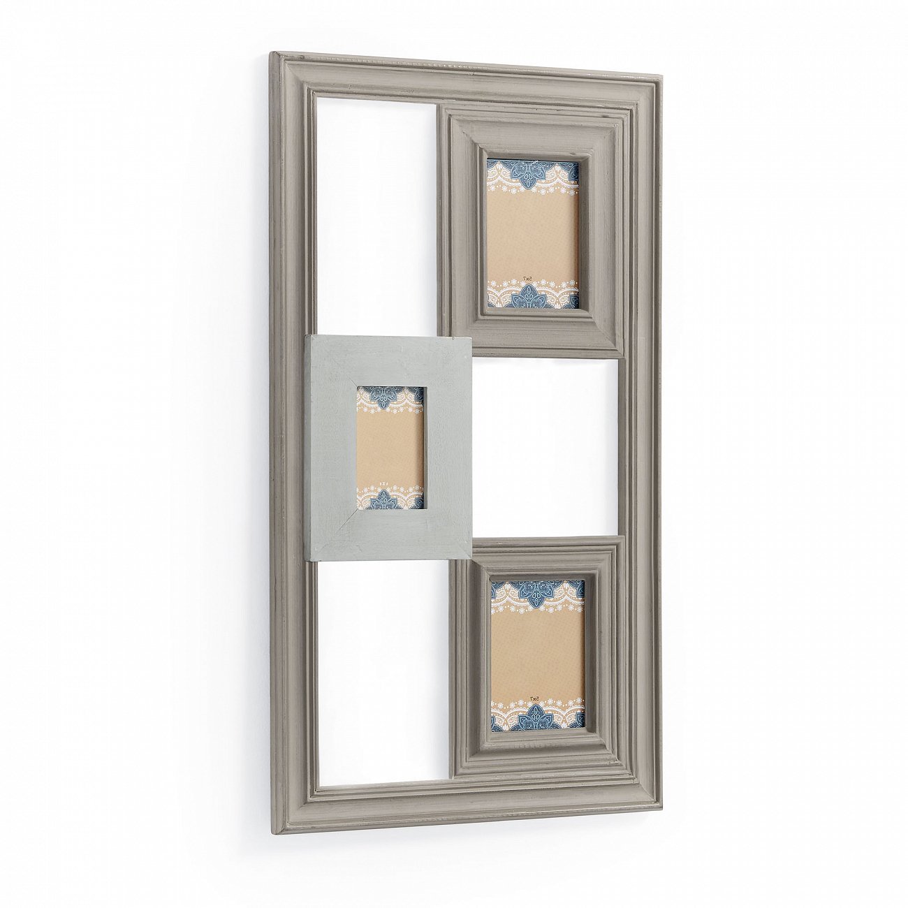 Фоторамка на стену деревянная серая Anke от La Forma LA FORMA ANKE 00-3865218 Серый  - Вид №1