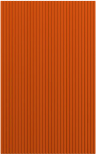 Фасады для кухни Модерн Фрезеровка «Аура» 503 Оранжевый