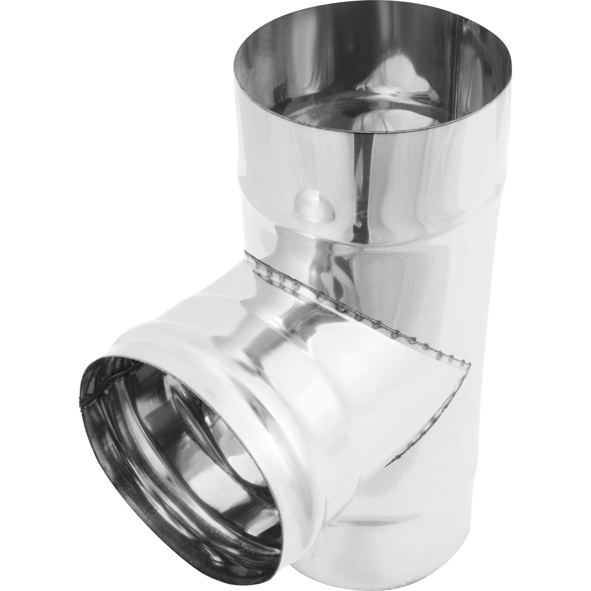 16292175 Тройник 120 мм 0.5 м 90 г нержавеющая сталь Santreyd 