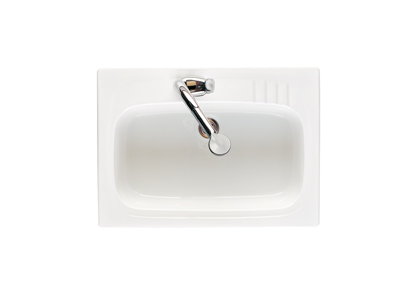 A365971001 Керамическая мойка с 1 чашей ROCA Lugano