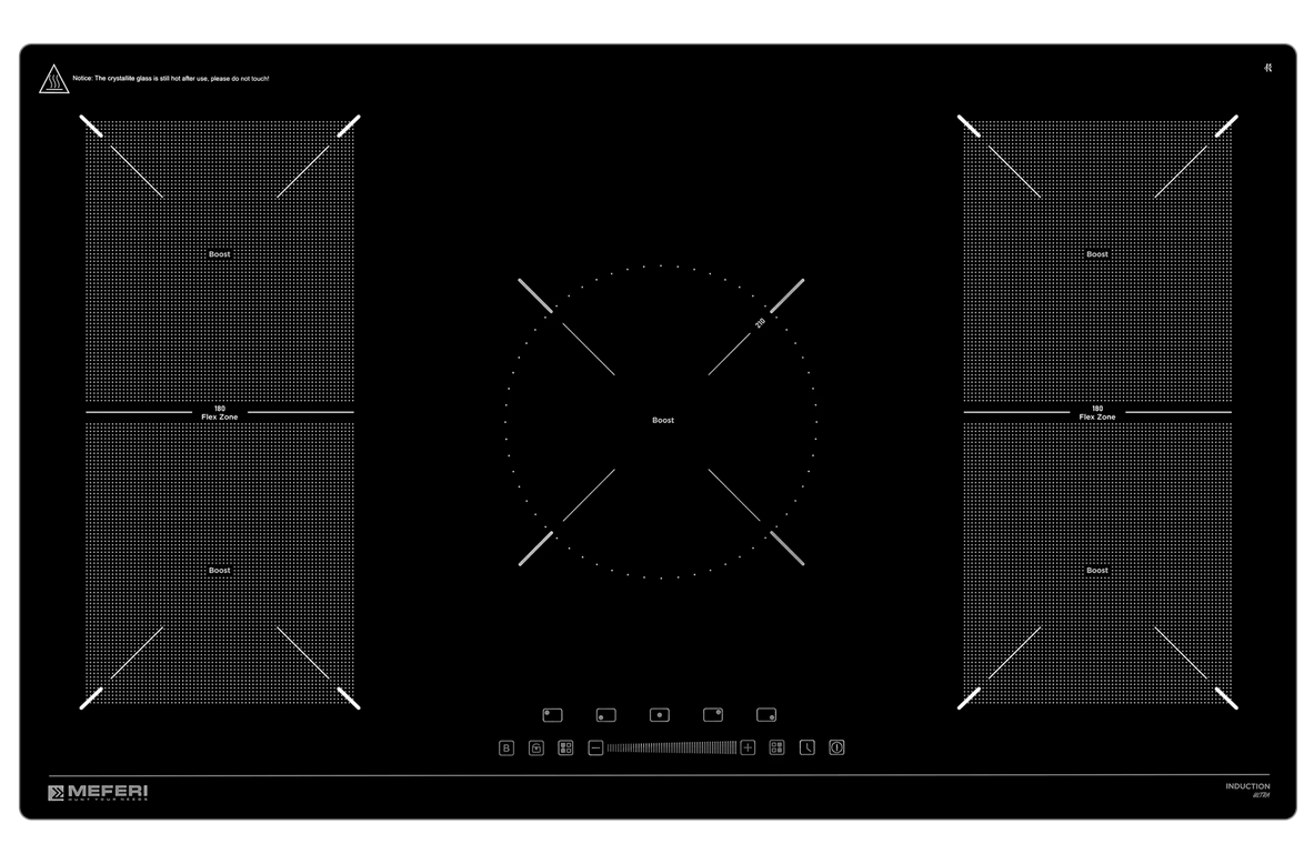 9168777 Индукционная варочная поверхность Meferi MIH905BK ULTRA STDN-0065747
