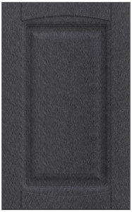 Фасады для кухни Кантри Фрезеровка «Кембридж» Аура графит №537