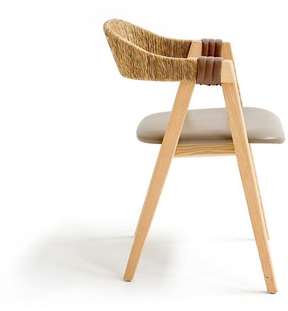 Moroso Штабелируемый деревянный стул с подлокотниками Mathilda sun-id-1407214 - Вид №3