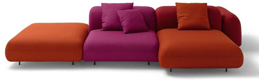 arflex Модульный диван в ткани по контракту sun-id-1403448 - Вид №2