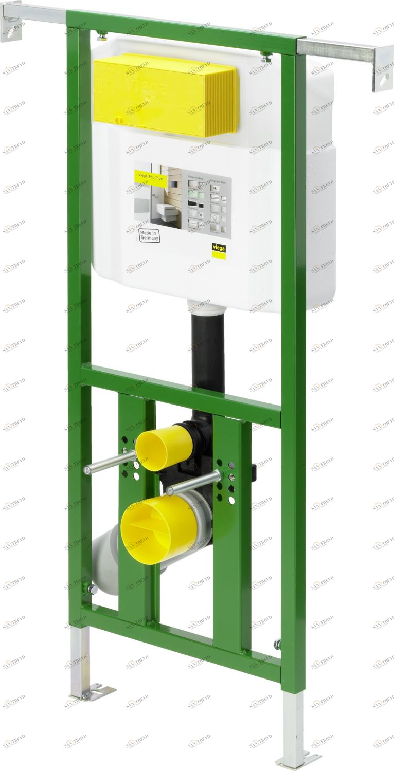 Системная техника  Viegaswift, Steptec, Viega Eco Plus, Viega Mono, панели смыва и принадлежности  T3 Viega Eco Plus  Элементы для унитазов VIEGA 622 176 Модель 8136.2 Santreyd 