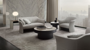 2-местный кожаный диван