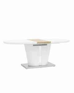 Стол обеденный раздвижной белый 160-220 см "Мулен" STOOL GROUP  00-3958845 Белый