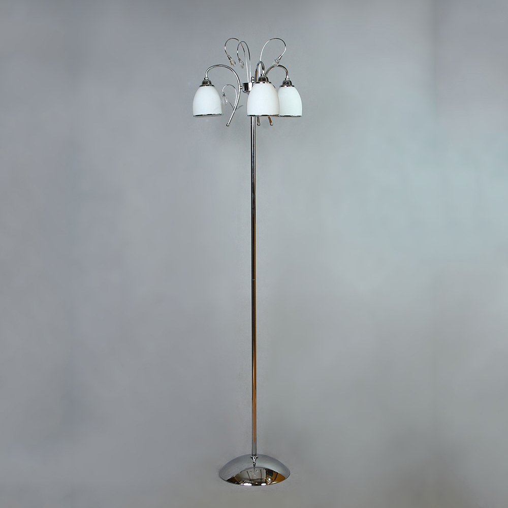 096462 Торшер Brizzi 3L MAF/003 хром Mantra 02640 