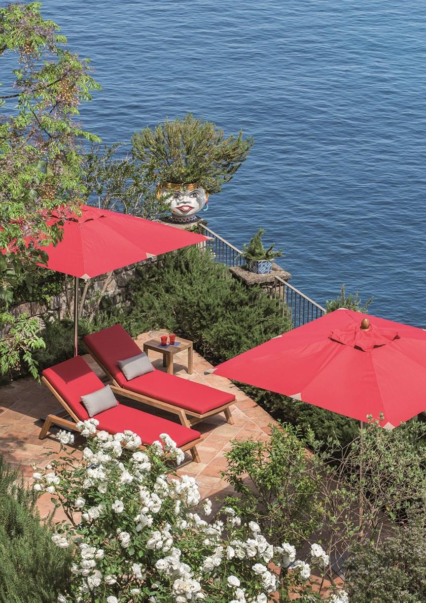 Ethimo Садовая кушетка из тика на колесиках Costes sun-id-1353366 - Вид №9