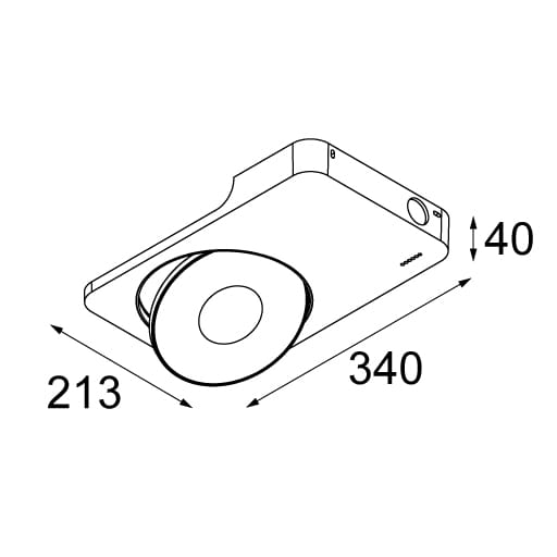 Регулируемый светодиодный настенный светильник Modular Lighting Instruments ARCH-00029260 - Вид №6