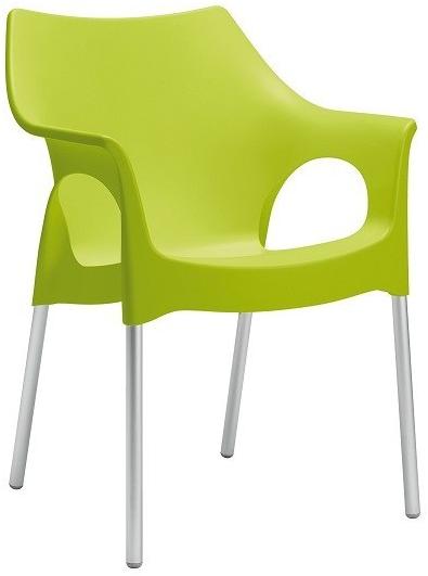 SCAB DESIGN Эргономичное штабелируемое кресло из технополимера с подлокотниками sun-id-1435721 - Вид №1