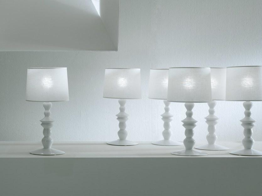 Karman Керамическая настольная лампа Alibababy C1017bs - Вид №1