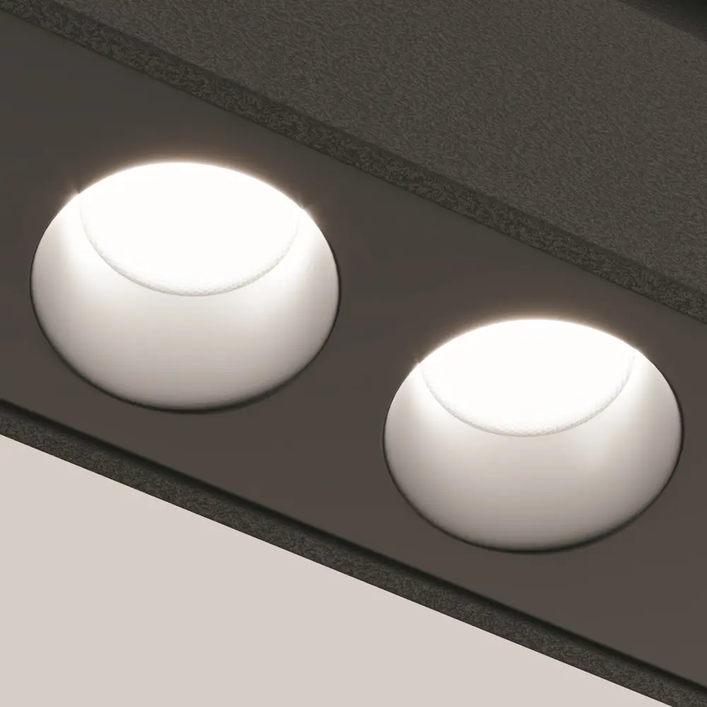 Трековый светильник линейный Voltega Points Twist светодиодный 18 Вт магнитный цвет черный теплый белый свет STLM-2137648 - Вид №2