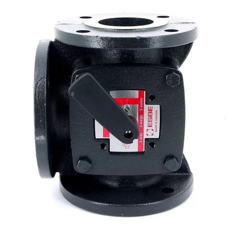 Клапан трехходовой смесительный 3F фланцевый чугунный ESBE DN50 11100600 - Вид №2