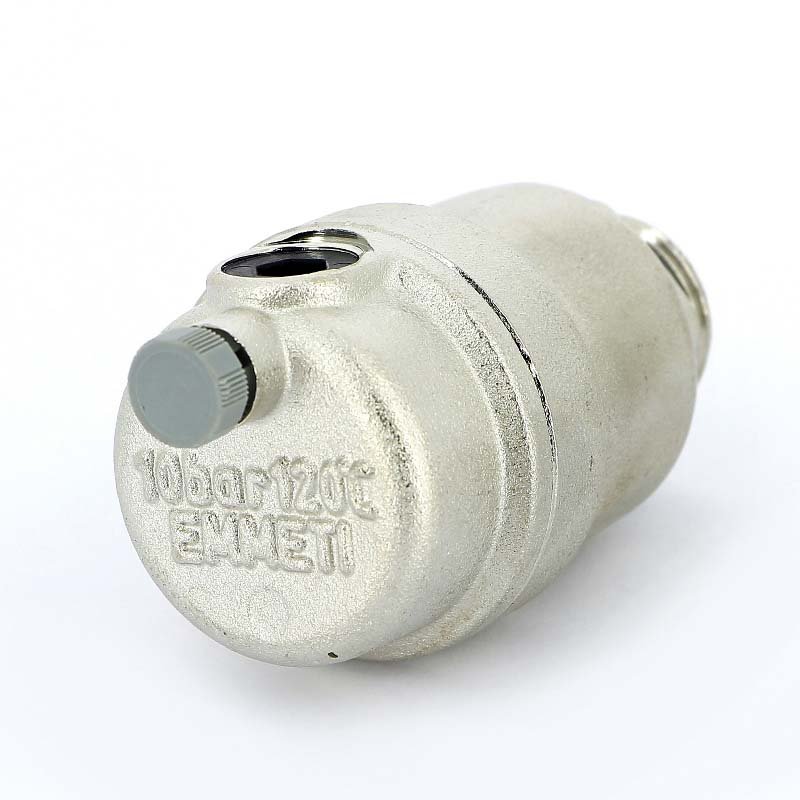 Воздухоотводчик автоматический 1/2" EMMETI никель 400662 - Вид №2