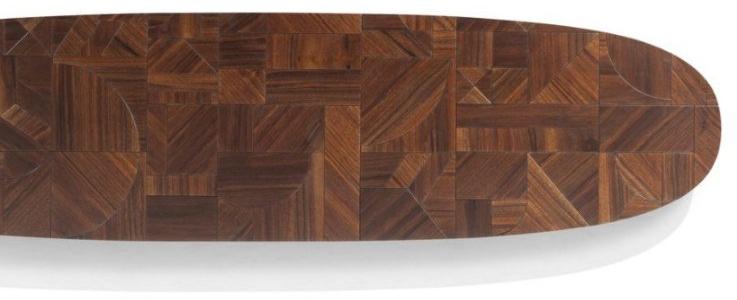 Roche Bobois Овальная консоль из массива дерева Nativ sun-id-1386956 - Вид №2