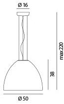 Rotaliana Подвесной светильник из стали Drink sun-id-1468777 - Вид №3