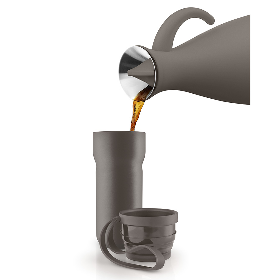 575018 Термокружка nordic kitchen, 350 мл, серо-коричневая Eva Solo  - Вид №2