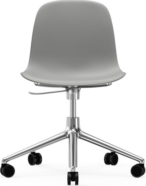 606041 Кресло Swivel 5W Gaslift Alu Grey Normann Copenhagen Form - Вид №1