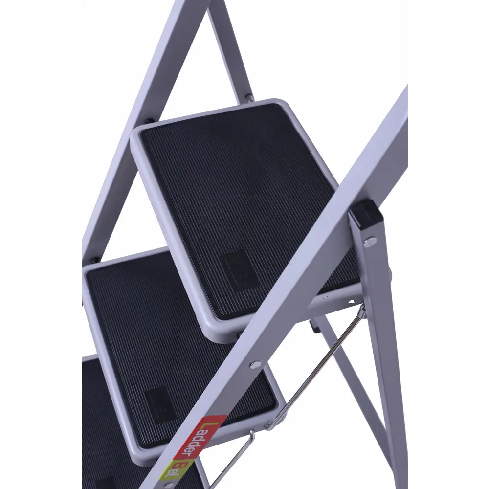 Стремянка LADDERBEL 3-ступенчатая стальная с противоскользящим покрытием 18825705 STLM-1340910 - Вид №3