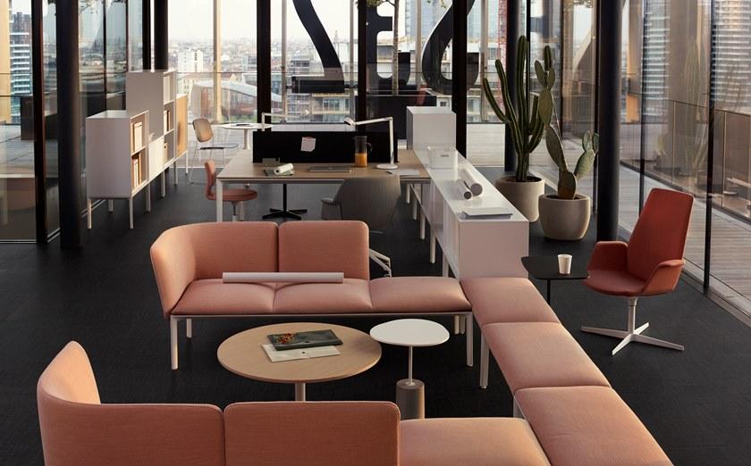 Lapalma Стул для руководителя из ткани с 4 спицами Uno sun-id-1383679 - Вид №4