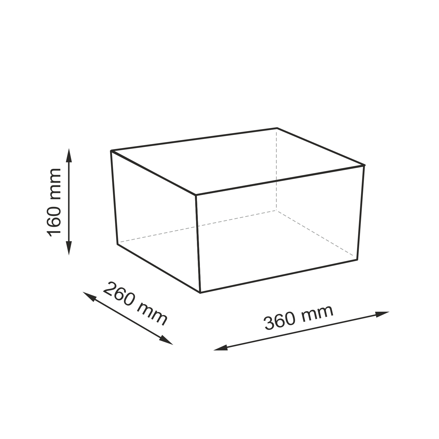 WB-220-M Abens Корзина WasserKRAFT  - Вид №4