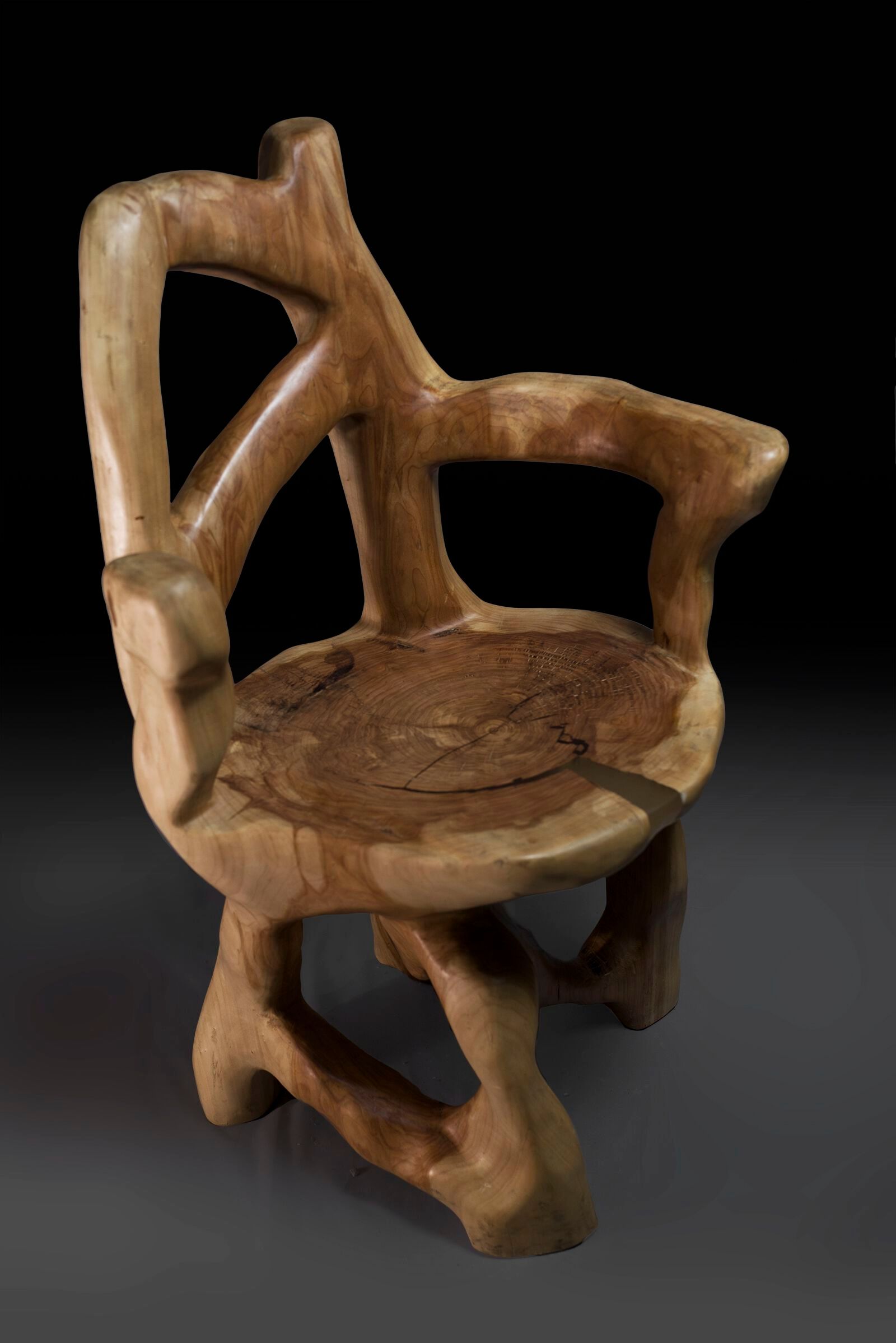 Деревянное кресло с подлокотниками Logniture Veles ARCH-00094486