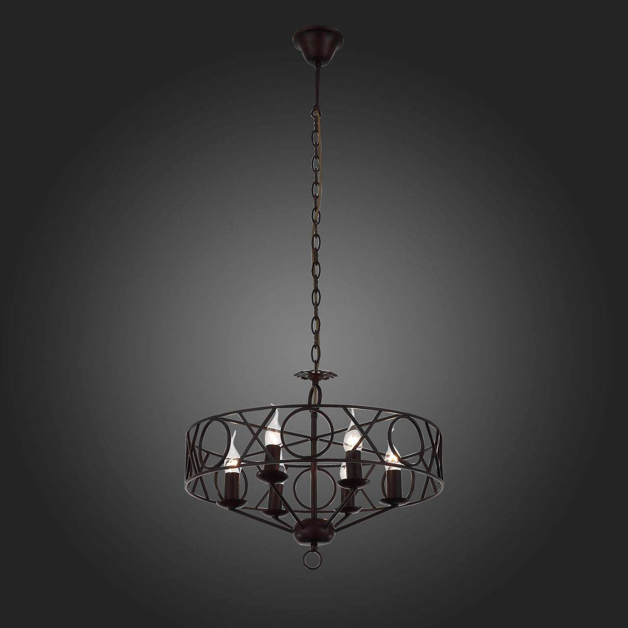 Подвесная люстра ST Luce SL231.403.06 ST LUCE ДИЗАЙНЕРСКИЕ 057909 Коричневый  - Вид №2