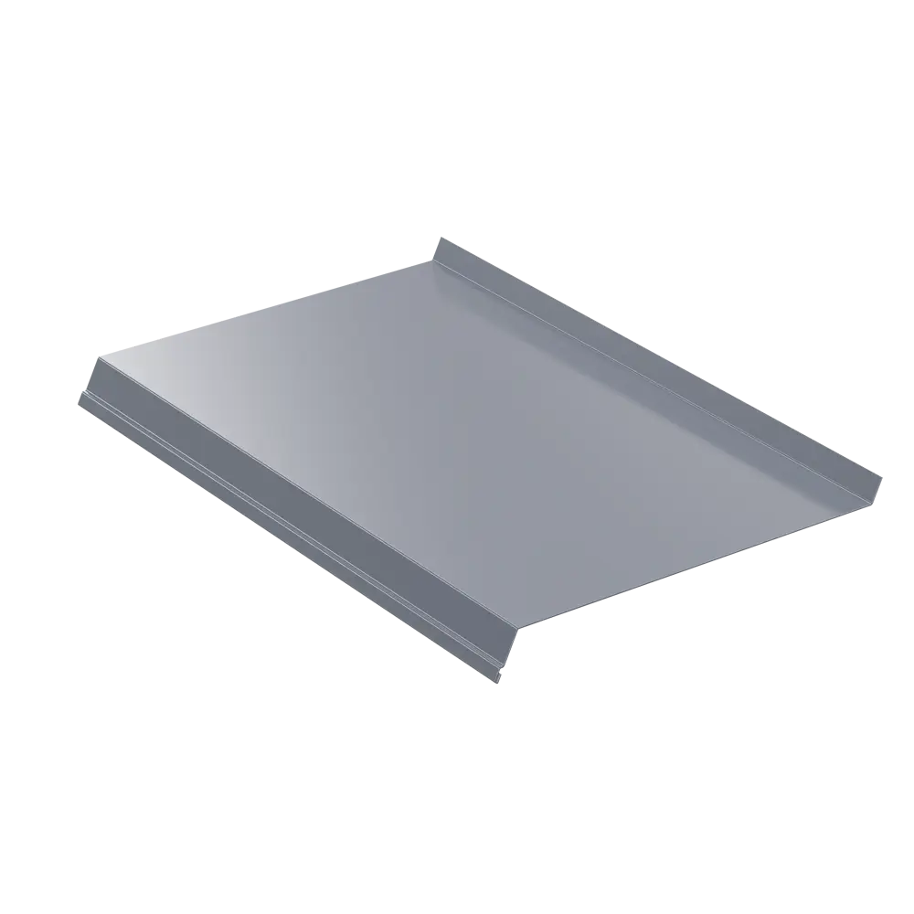 Отлив 200x2000 мм цвет темно-серый ВЕГА STLM-2116495 - Вид №1